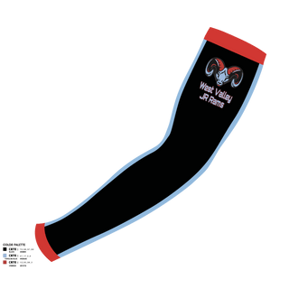 Arm Sleeve, West Valley JR Rams, Football, Teamtime, Team time, sublimation, custom sports apparel, team uniforms, spirit wear, spiritwear, sports uniforms, custom shirts, team store, custom team store, fundraiser sports, apparel fundraiser