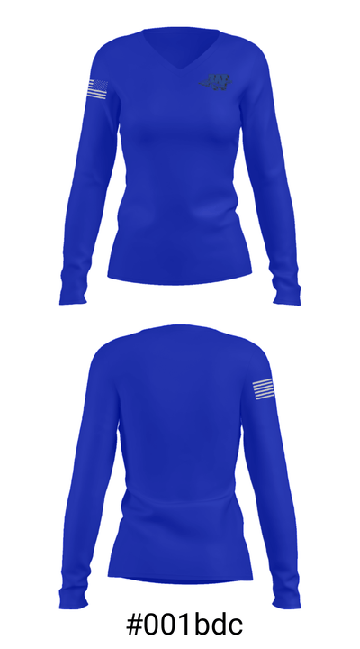 Williamstown High School Basketball 17286852 Women's Long Sleeve V-neck Shirt - 20