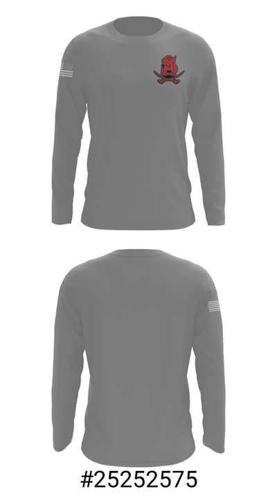 Archbishop Spalding High School Golf 79605879 Long Sleeve Performance Shirt - 17