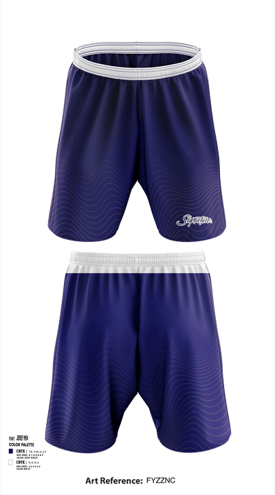 Signature Flight Support 84449497 Athletic Shorts With Pockets - 1