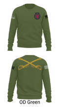 1-145th Armor 33702857 Crew Neck Sweatshirt - 10