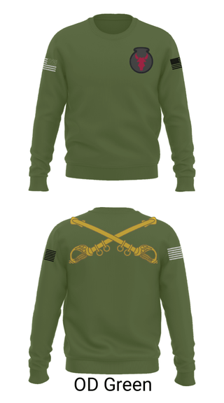 Crew Neck Sweatshirt, , National Guard, Teamtime, Team time, sublimation, custom sports apparel, team uniforms, spirit wear, spiritwear, sports uniforms, custom shirts, team store, custom team store, fundraiser sports, apparel fundraiser