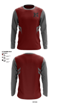 Mount Vernon High School Wrestling 5596500 Long Sleeve Performance Shirt - 1