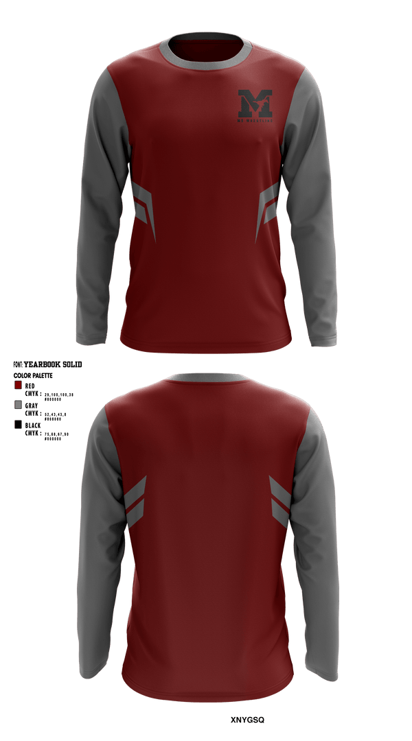Long Sleeve Performance Shirt, Mount Vernon High School Wrestling, Wrestling, Teamtime, Team time, sublimation, custom sports apparel, team uniforms, spirit wear, spiritwear, sports uniforms, custom shirts, team store, custom team store, fundraiser sports, apparel fundraiser