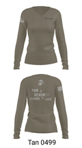 Marines 27240042 Women's Long Sleeve V-neck Shirt - 47