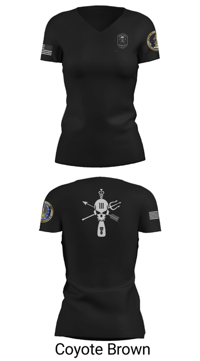 Spec Ops 73270232 Women's Short Sleeve V-neck Shirt - 20