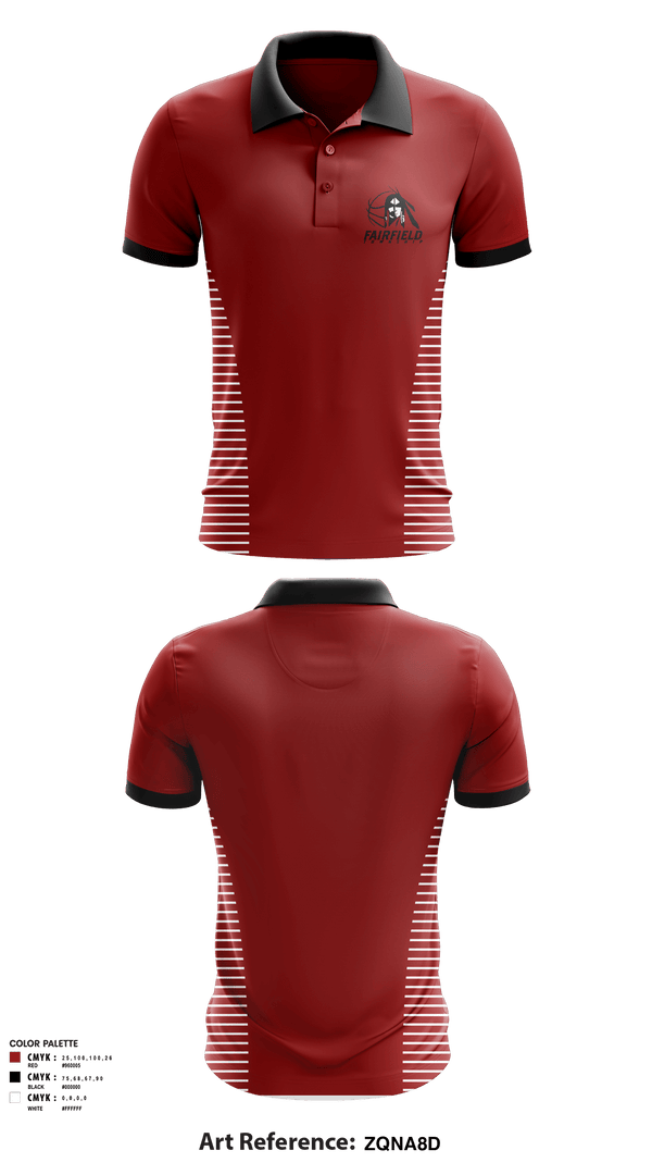 Short Sleeve Performance Polo, Fairfield Township Youth Basketball League, Men's Basketball, Teamtime, Team time, sublimation, custom sports apparel, team uniforms, spirit wear, spiritwear, sports uniforms, custom shirts, team store, custom team store, fundraiser sports, apparel fundraiser