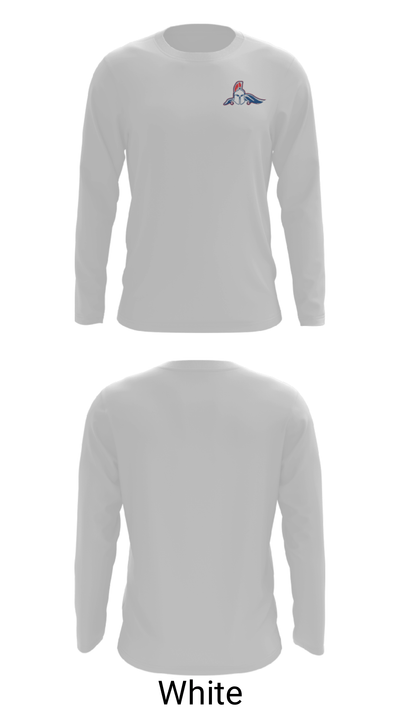 Swallows Charter Academy Golf 92725083 Long Sleeve Performance Shirt - 15