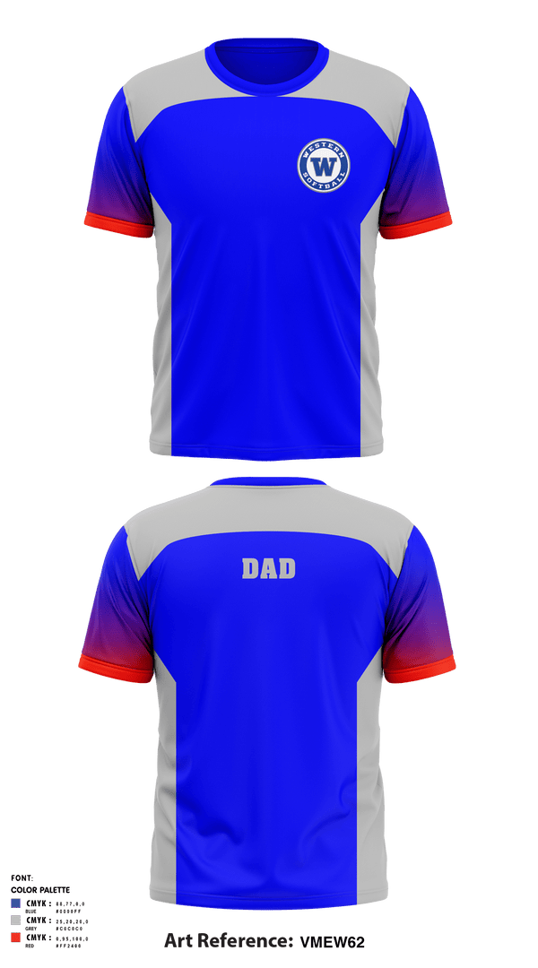 Short Sleeve Performance Shirt, Walled Lake Western High School Softball, Softball, Teamtime, Team time, sublimation, custom sports apparel, team uniforms, spirit wear, spiritwear, sports uniforms, custom shirts, team store, custom team store, fundraiser sports, apparel fundraiser