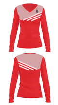 Inferno 59091973 Women's Long Sleeve V-neck Shirt - 25