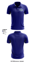 Gateway Regional High School Cheer 43593489 Short Sleeve Performance Polo - 2