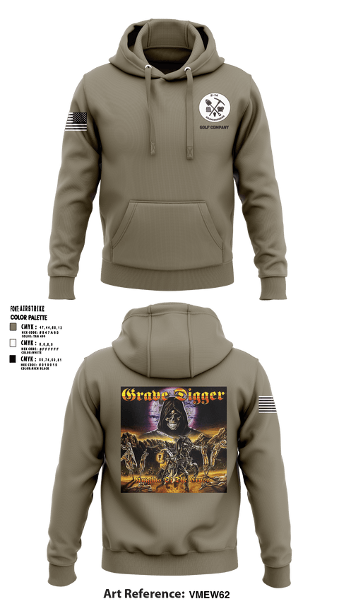 Hoodie, , Army, Teamtime, Team time, sublimation, custom sports apparel, team uniforms, spirit wear, spiritwear, sports uniforms, custom shirts, team store, custom team store, fundraiser sports, apparel fundraiser