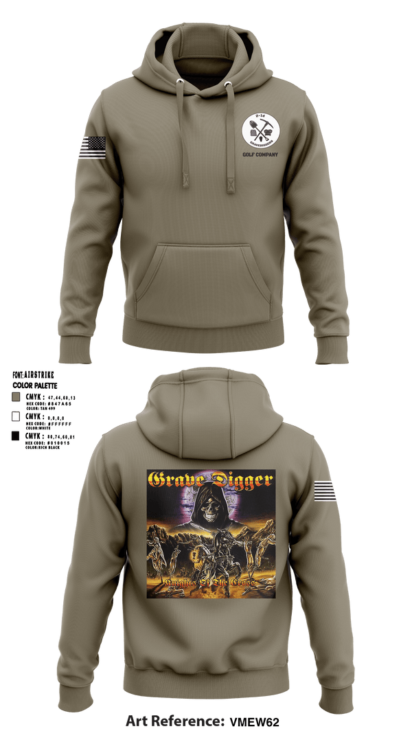 Hoodie, , Army, Teamtime, Team time, sublimation, custom sports apparel, team uniforms, spirit wear, spiritwear, sports uniforms, custom shirts, team store, custom team store, fundraiser sports, apparel fundraiser