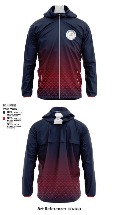 Leuzinger High School Baseball 60746769 Windbreaker - 4
