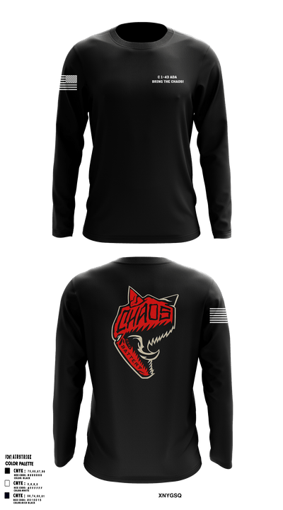 C 1-43 ADA 26758454 Long Sleeve Performance Shirt - 5