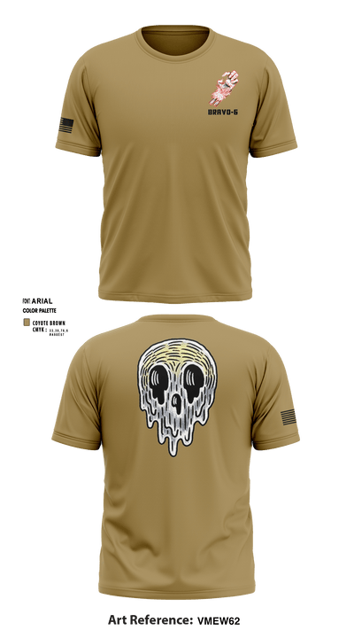 Bravo-6 74672247 Short Sleeve Performance Shirt - 3