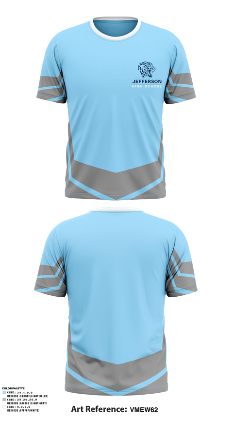 Short Sleeve Performance Shirt, Thomas Jefferson High School Lacrosse, Women's Lacrosse, Teamtime, Team time, sublimation, custom sports apparel, team uniforms, spirit wear, spiritwear, sports uniforms, custom shirts, team store, custom team store, fundraiser sports, apparel fundraiser