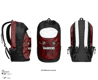 Gear Bag, Nokomis Regional High School Lacrosse, Women's Lacrosse, Teamtime, Team time, sublimation, custom sports apparel, team uniforms, spirit wear, spiritwear, sports uniforms, custom shirts, team store, custom team store, fundraiser sports, apparel fundraiser