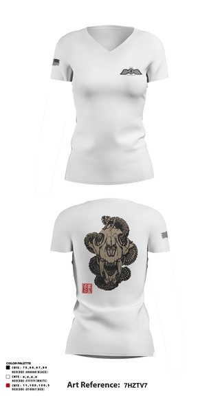 Women's Short Sleeve Vneck Shirt, , Army, Teamtime, Team time, sublimation, custom sports apparel, team uniforms, spirit wear, spiritwear, sports uniforms, custom shirts, team store, custom team store, fundraiser sports, apparel fundraiser