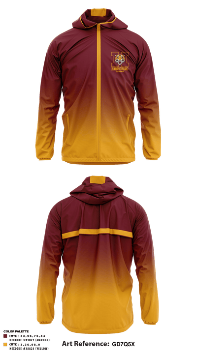 Meade High School Track 444243 Windbreaker - 1