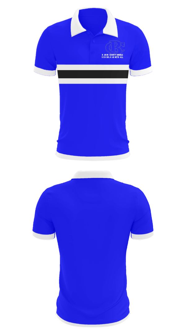 Short Sleeve Performance Polo, Banks County Middle School Basketball, Women's Basketball, Teamtime, Team time, sublimation, custom sports apparel, team uniforms, spirit wear, spiritwear, sports uniforms, custom shirts, team store, custom team store, fundraiser sports, apparel fundraiser