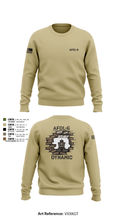 Dynamic 42906299 Crew Neck Sweatshirt - 50