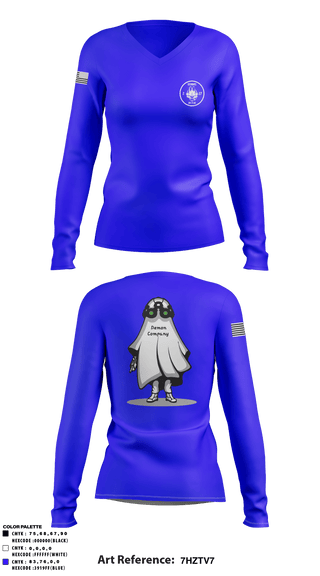 Women's Long Sleeve Vneck Shirt, , Army, Teamtime, Team time, sublimation, custom sports apparel, team uniforms, spirit wear, spiritwear, sports uniforms, custom shirts, team store, custom team store, fundraiser sports, apparel fundraiser