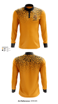 Lanphier High School Basketball 10525030 Quarter Zip Jacket - 1