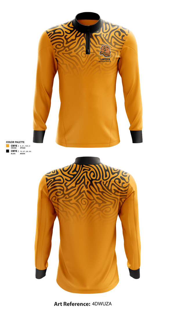 Quarter Zip Jacket, Lanphier High School Basketball, Men's Basketball, Teamtime, Team time, sublimation, custom sports apparel, team uniforms, spirit wear, spiritwear, sports uniforms, custom shirts, team store, custom team store, fundraiser sports, apparel fundraiser
