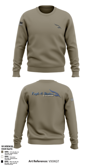 Crew Neck Sweatshirt, , Army, Teamtime, Team time, sublimation, custom sports apparel, team uniforms, spirit wear, spiritwear, sports uniforms, custom shirts, team store, custom team store, fundraiser sports, apparel fundraiser