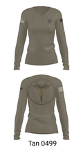 509 medical group 29624901 Women's Long Sleeve V-neck Shirt - 41