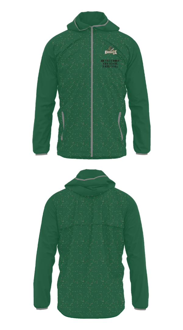 Windbreaker, Northern Nash High School Basketball, Women's Basketball, Teamtime, Team time, sublimation, custom sports apparel, team uniforms, spirit wear, spiritwear, sports uniforms, custom shirts, team store, custom team store, fundraiser sports, apparel fundraiser