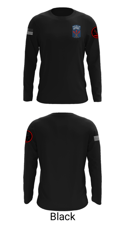 593D ESC HHC 9880984 Long Sleeve Performance Shirt - 13