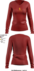 University Of Southern California Diving 38780209 Women's Long Sleeve V-neck Shirt - 8