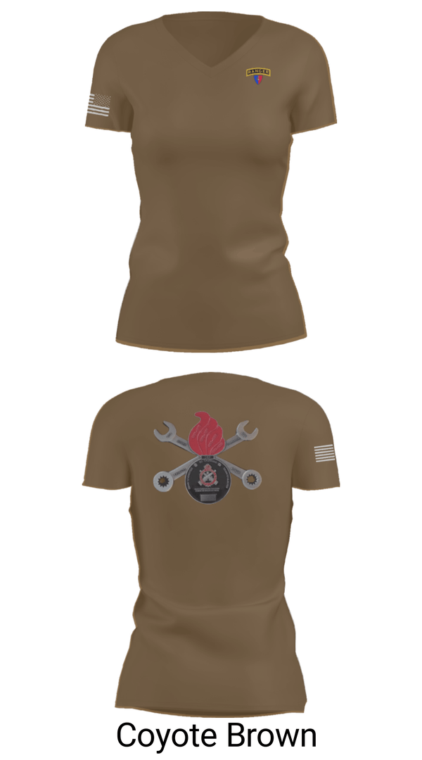 Women's Short Sleeve Vneck Shirt, , National Guard, Teamtime, Team time, sublimation, custom sports apparel, team uniforms, spirit wear, spiritwear, sports uniforms, custom shirts, team store, custom team store, fundraiser sports, apparel fundraiser