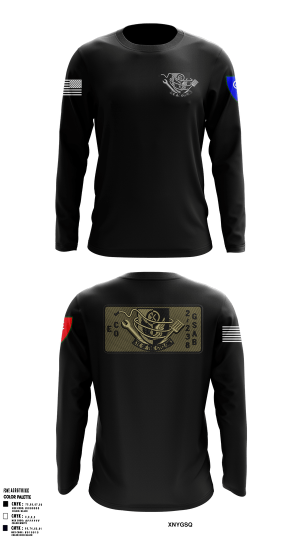 Long Sleeve Performance Shirt, 1438th CTC, National Guard, Teamtime, Team time, sublimation, custom sports apparel, team uniforms, spirit wear, spiritwear, sports uniforms, custom shirts, team store, custom team store, fundraiser sports, apparel fundraiser