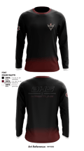 Berthoud High School Spartans 48349950 Long Sleeve Rash Guard Shirt - 1