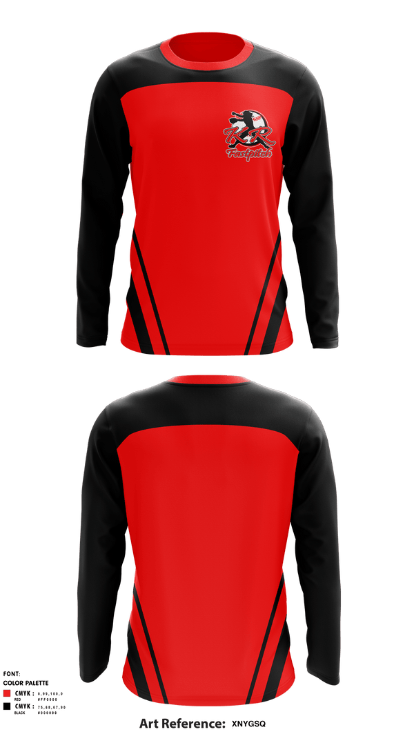 Long Sleeve Performance Shirt, KR Fastpitch 9u, Softball, Teamtime, Team time, sublimation, custom sports apparel, team uniforms, spirit wear, spiritwear, sports uniforms, custom shirts, team store, custom team store, fundraiser sports, apparel fundraiser