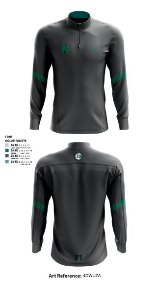 Quarter Zip Jacket, Niwot HS Girls Volleyball, Women's Volleyball, Teamtime, Team time, sublimation, custom sports apparel, team uniforms, spirit wear, spiritwear, sports uniforms, custom shirts, team store, custom team store, fundraiser sports, apparel fundraiser