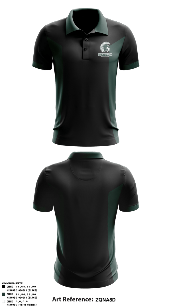 Short Sleeve Performance Polo, Pembroke Jr Spartans Cheer, School Spirit Store, Teamtime, Team time, sublimation, custom sports apparel, team uniforms, spirit wear, spiritwear, sports uniforms, custom shirts, team store, custom team store, fundraiser sports, apparel fundraiser