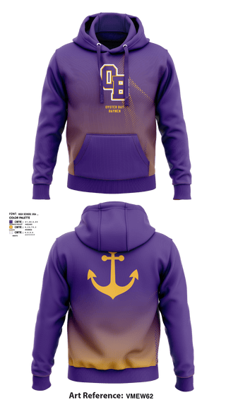 Hoodie, Oyster Bay Baymen, Wrestling, Teamtime, Team time, sublimation, custom sports apparel, team uniforms, spirit wear, spiritwear, sports uniforms, custom shirts, team store, custom team store, fundraiser sports, apparel fundraiser