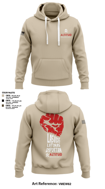 Altitud Services 64389490 Hoodie - 1
