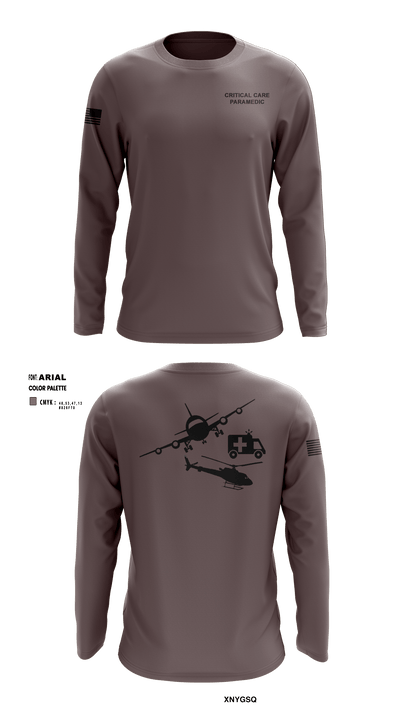 Critical Care 71499823 Long Sleeve Performance Shirt - 1