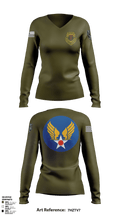 790 Convoy Response Force 2005-2007 37832411 Women's Long Sleeve V-neck Shirt - 1
