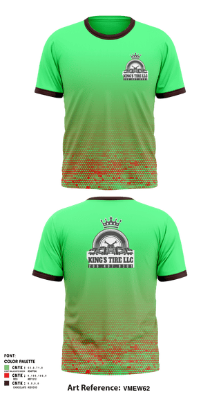 Short Sleeve Performance Shirt, Kings tire llcKings tire llc, , Teamtime, Team time, sublimation, custom sports apparel, team uniforms, spirit wear, spiritwear, sports uniforms, custom shirts, team store, custom team store, fundraiser sports, apparel fundraiser