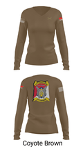 Alpha Troop 2-17 71338427 Women's Long Sleeve V-neck Shirt - 38