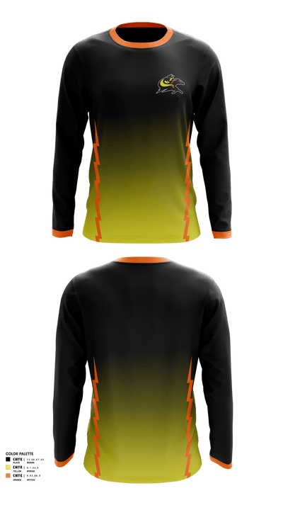 Bear River Bandits 72391495 Long Sleeve Performance Shirt - 1