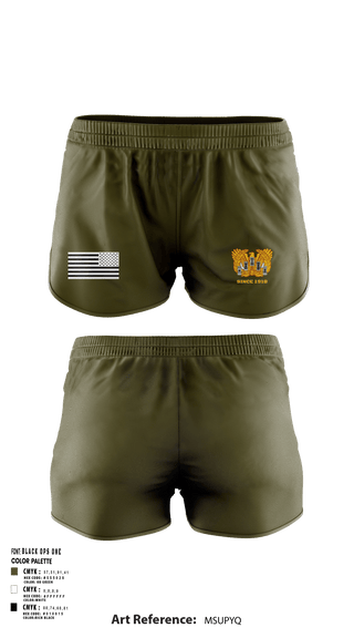 Women's Shorts, U11Warrant Officers, Army, Teamtime, Team time, sublimation, custom sports apparel, team uniforms, spirit wear, spiritwear, sports uniforms, custom shirts, team store, custom team store, fundraiser sports, apparel fundraiser