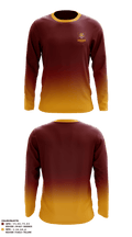 Meade High School Track 444243 Long Sleeve Performance Shirt - 1