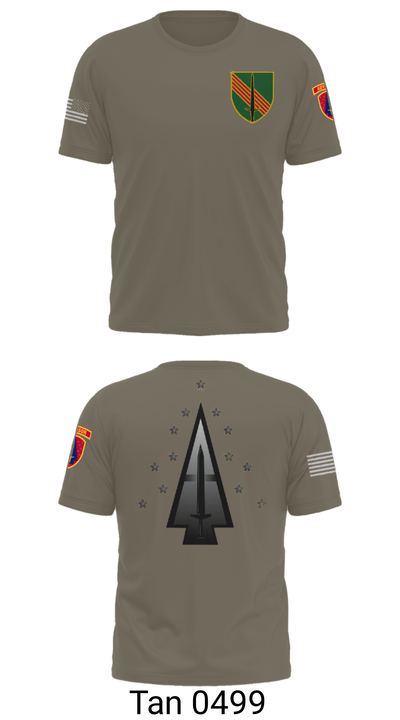 A Co, 1st BN, 4SFAB 88998967 Short Sleeve Performance Shirt - 35